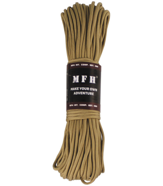 corde de parachute, coyote tan, 100 FT, nylon - Surplus militaire