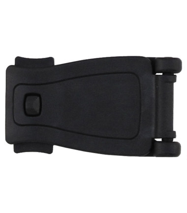 Clip adaptateur plastique "Molle" noir