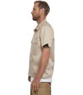 Chemise militaire US Brandit Beige manches courtes