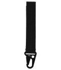 porte-cles, "Tactical I", noir, longueur 12 cm - Surplus militaire