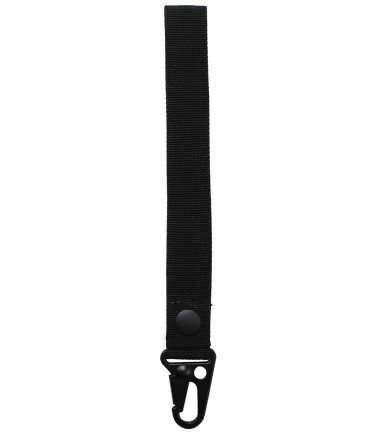 Porte-clés "Tactical II" noir, longueur 20 cm