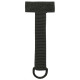 porte-cles, "MOLLE" Adapter, kaki, longueur 13 cm - Surplus militaire