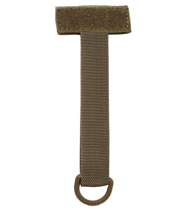 Porte-cl&eacute;s, "MOLLE" Adapter coyote tan, longueur 13 cm