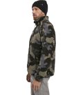 Veste polaire peluche Teddyfleece Jacket Darkcamo Brandit