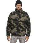 Veste polaire peluche Teddyfleece Jacket Darkcamo Brandit
