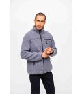 Veste polaire peluche Teddyfleece Jacket Anthacite Brandit