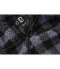 Sweat polaire en peluche Teddyfleece Troyer Brandit Anthracite