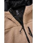 Veste polaire à capuche femme Teddy Brandit Beige