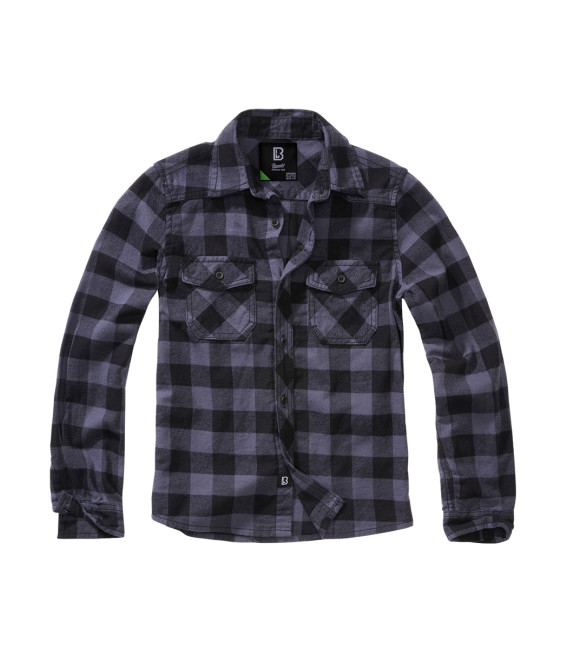 Chemise à carreaux enfant Brandit (manque photos principales déclis)