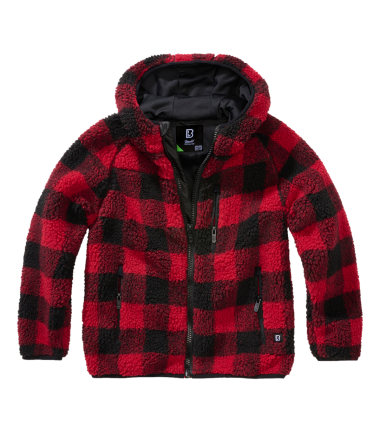 Veste polaire enfant Teddy capuche Teddyfleecejacket Brandit