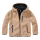 Veste polaire enfant Teddy capuche Teddyfleecejacket Brandit