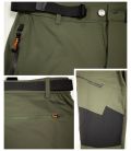 Pantalon de randonnée homme KONGO Elementerre Kaki