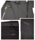 Pantalon de randonnée homme KONGO Elementerre Noir