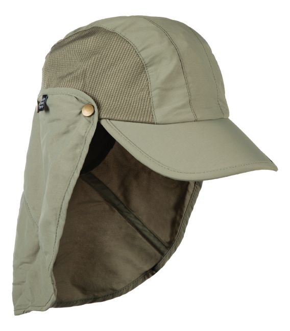 Casquette anti-UV ALBATROS Elementerre Kaki