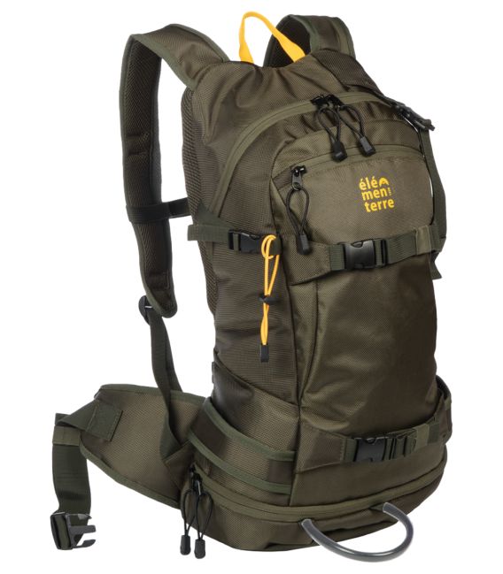 Sac à dos de ski 25 L NORSNOW 25 Elementerre Kaki