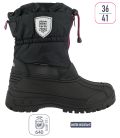 Botte après-ski mixte PICTON Elementerre Noir/Rose