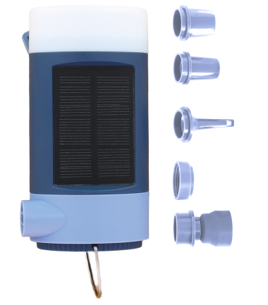 Gonfleur - Lanterne rechargeable ABREDA Elementerre Bleu