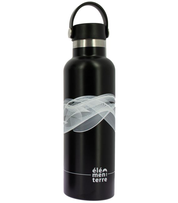 Bouteille isotherme 750 ml KUKUMBER 750 Elementerre Noir