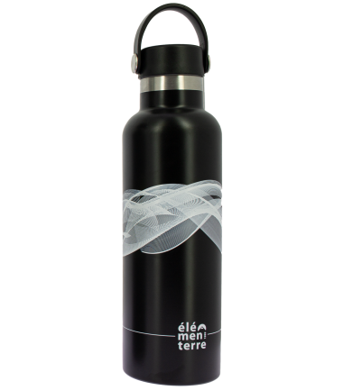 Bouteille isotherme 750 ml KUKUMBER 750 Elementerre Noir