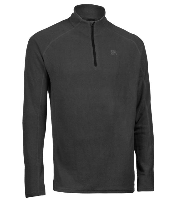 Sweat polaire col zippé homme TORRES H Elementerre Anthracite