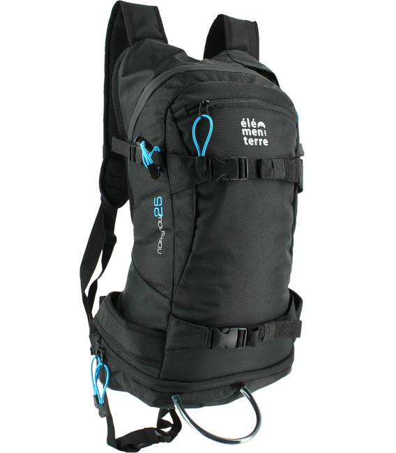 Sac à dos ski 25L NORSNOW 25 Elementerre Noir