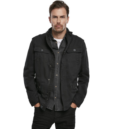Veste militaire Brandit Britannia Noire - Surplus militaire