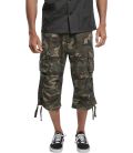 Pantacourt militaire Urban Legend 3/4 Brandit Woodland