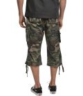 Pantacourt militaire Urban Legend 3/4 Brandit Woodland