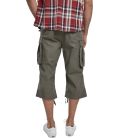 Pantacourt militaire Brandit Industry Vintage 3/4 Kaki