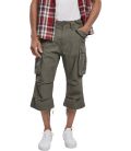 Pantacourt militaire Brandit Industry Vintage 3/4 Kaki