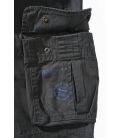 Pantalon homme slim fit Pure Noir Brandit