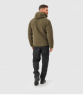 Veste en peluche Teddyfleece Brandit Kaki - Dos