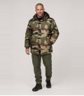 Parka Dubon spécial grand froid Camouflage CE - Trois-quarts