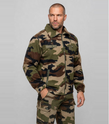 Veste polaire militaire imprimé camouflage CE - Surplus militaire