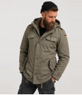 Parka BW Kaki Brandit - Gros plan
