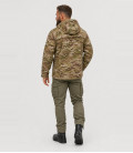 Sweat coupe-vent 3 poches Windbreaker Brandit Tactical camo - Dos