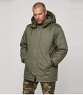 Parka Canada spécial grand froid couleur Kaki - Gros plan