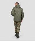 Parka Canada spécial grand froid couleur Kaki - Dos