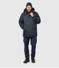 Parka Canada spécial grand froid bleu marine - Face