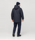 Parka Canada spécial grand froid bleu marine - Dos