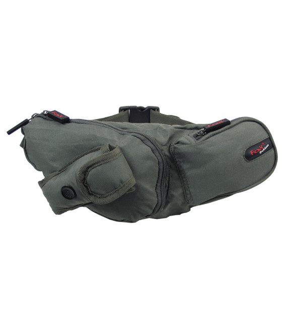 Sac banane, kaki, avec poche pour tel. port. - Surplus militaire