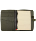 Cahier, A5, vert, reliure à anneaux, feuilles - Surplus militaire
