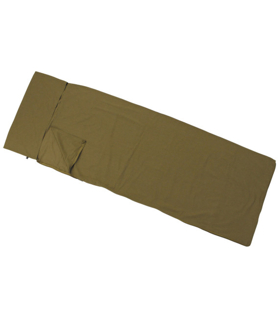 Sac de couchage, "Lusen", coyote, coton, 210 x 70 cm - Surplus militaire