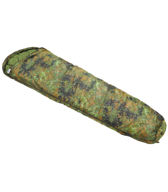 Sac de couchage, BW camo, doublure 450g qm, polyestre - Surplus militaire