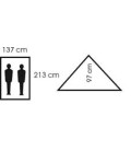 Tente "Minipack", 2 personnes, BW camo, 213x137x97cm - Surplus militaire