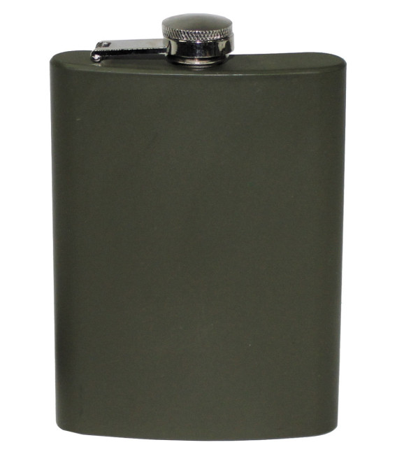 Flasque, acier inoxydable, va vert, 8 OZ, 225 ml - Surplus militaire