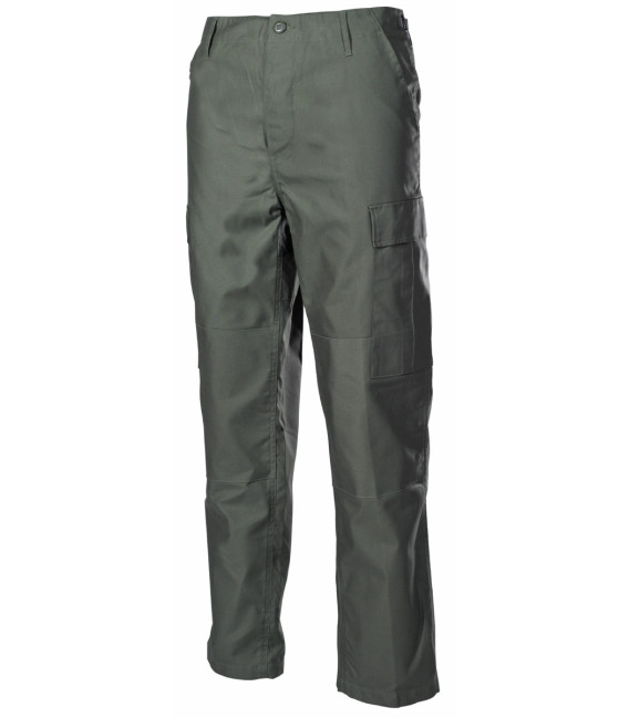 US Pantalon combat, BDU, vert, genoux et arrière renforcés - Surplus militaire