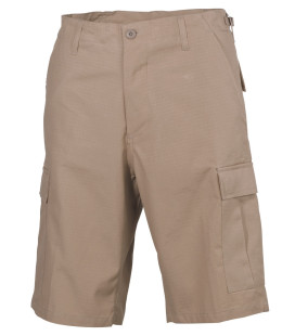 Short Randonnée coton ripstop beige